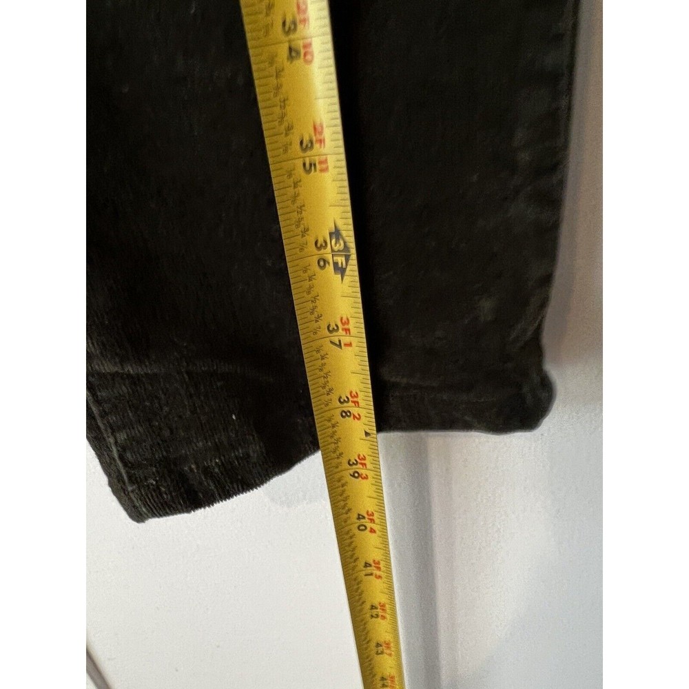 KUT From The Kloth Corduroy Pants Diana Skinny Size 8 Black GUC - Picture 10 of 10